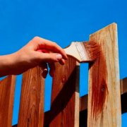 Cat untuk pagar kayu: mana yang hendak dipilih
