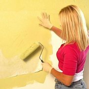 Cara melukis kertas dinding vinil secara bukan tenunan sendiri