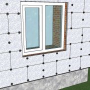 כיצד מבודד הקירות עם קצף קלקר בחוץ