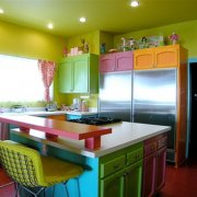 Pilih warna apa yang hendak dicat dapur