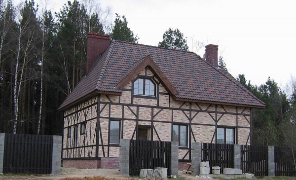 Décoration de maison à colombages