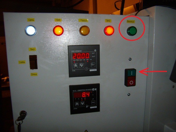 Pag-aautomat para sa isang hurno ng polimer