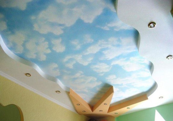 Kertas dinding langit-langit sangat sesuai untuk bilik kanak-kanak