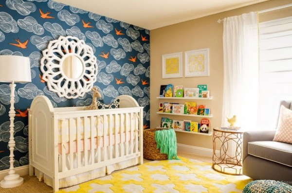 Hiasan bilik untuk bayi yang baru lahir